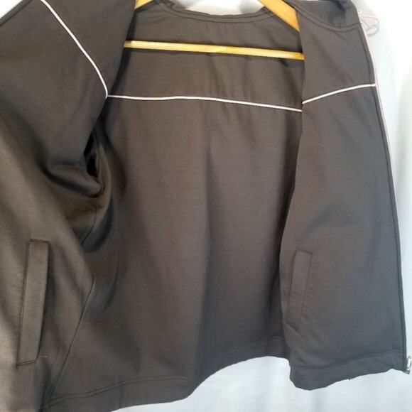 Everlast Sweatshirt womens large Reversible Zip up Hooded Jacket - Picture 2 of 9